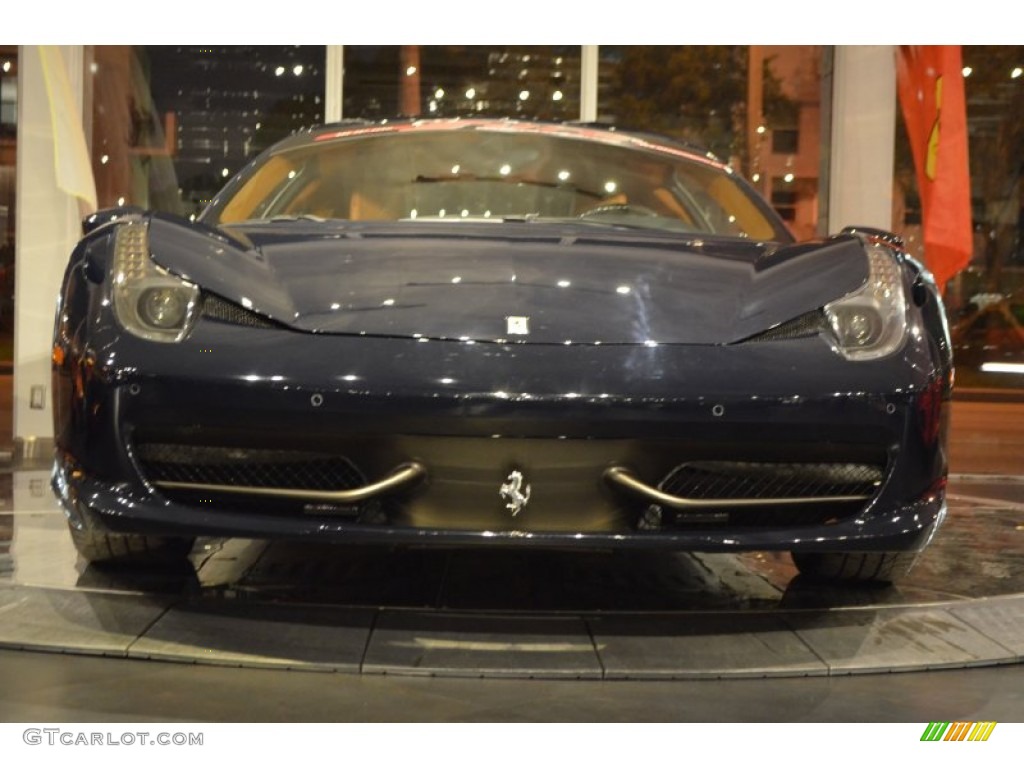 2010 458 Italia - Blue Scozia (Dark Blue) / Cuoio photo #11