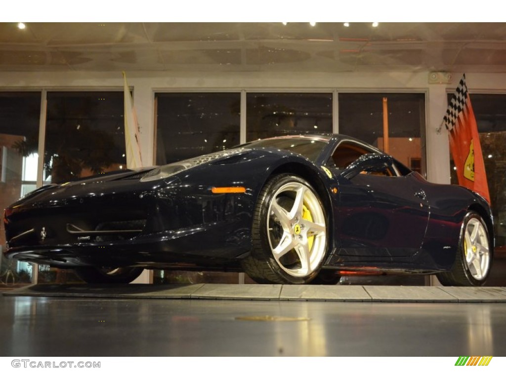 2010 458 Italia - Blue Scozia (Dark Blue) / Cuoio photo #15