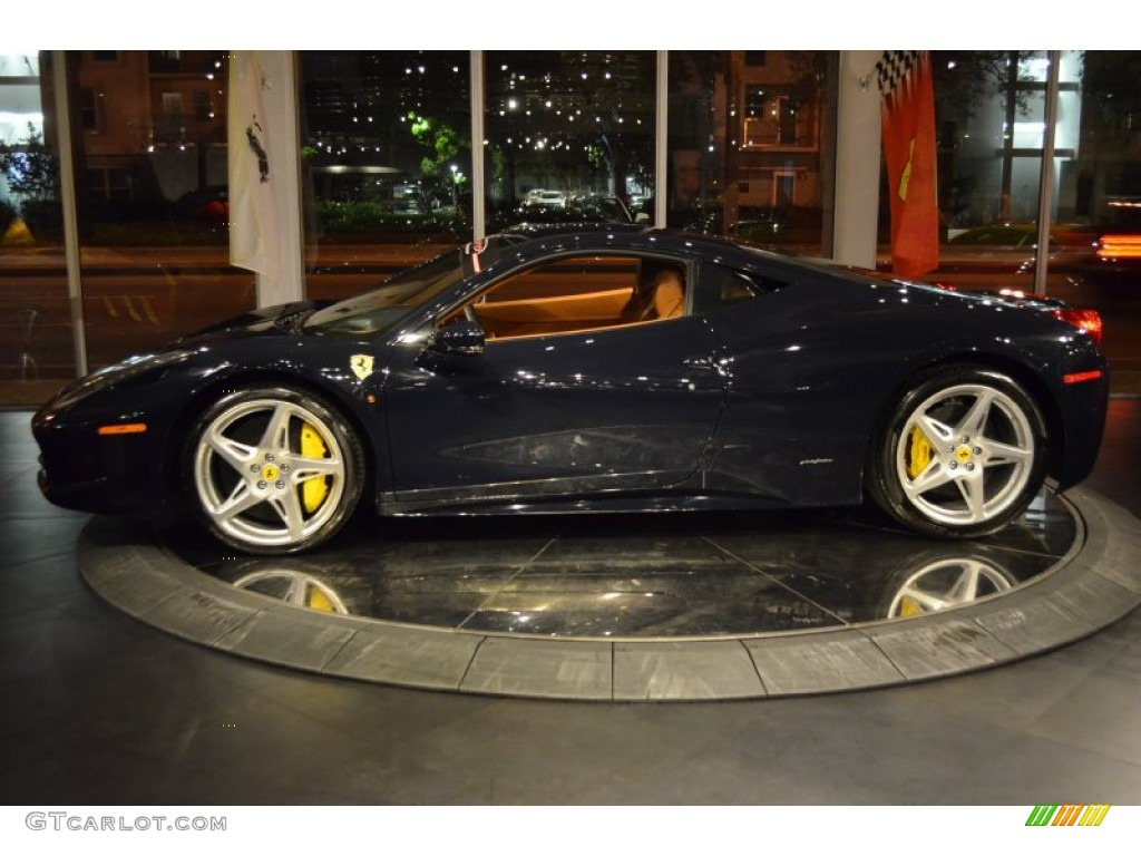 2010 458 Italia - Blue Scozia (Dark Blue) / Cuoio photo #17