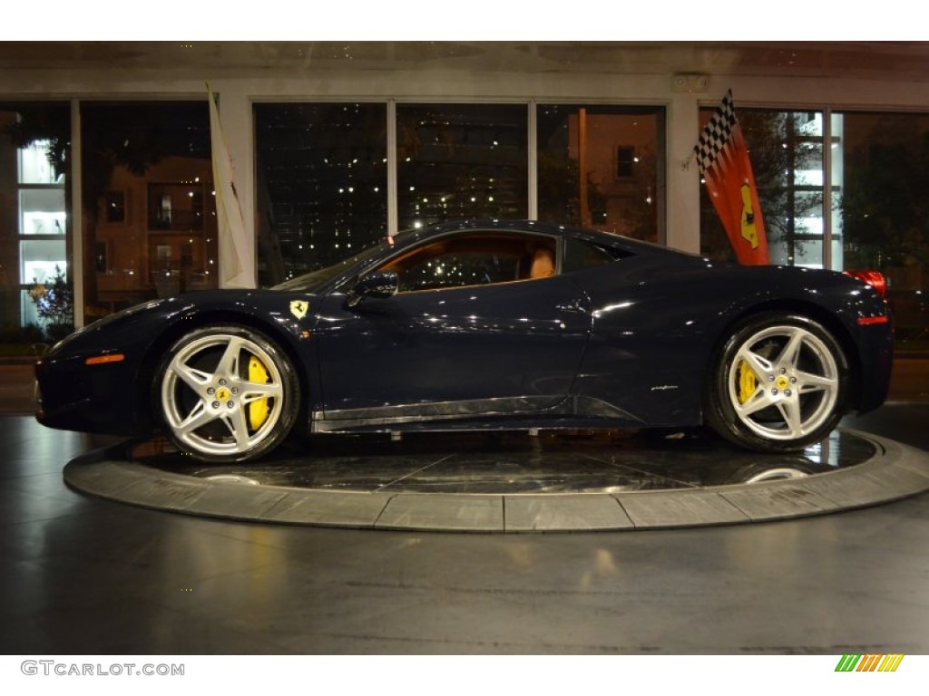2010 458 Italia - Blue Scozia (Dark Blue) / Cuoio photo #18