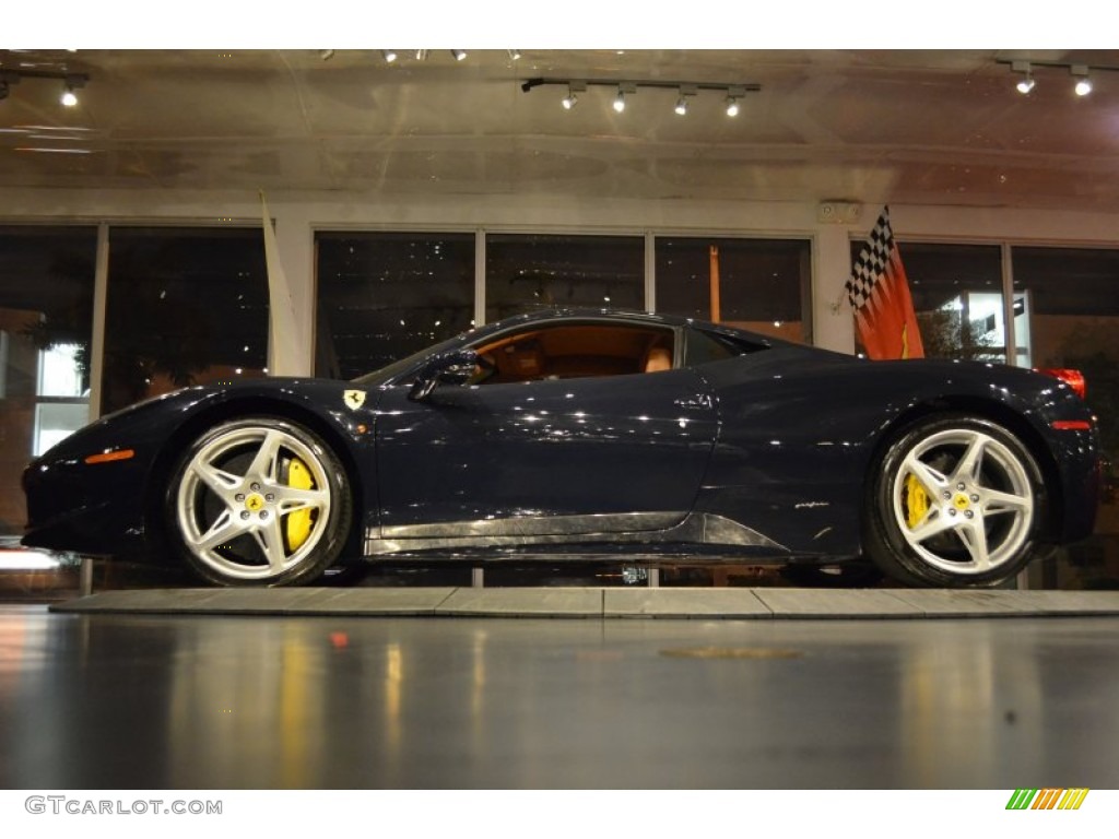 2010 458 Italia - Blue Scozia (Dark Blue) / Cuoio photo #19