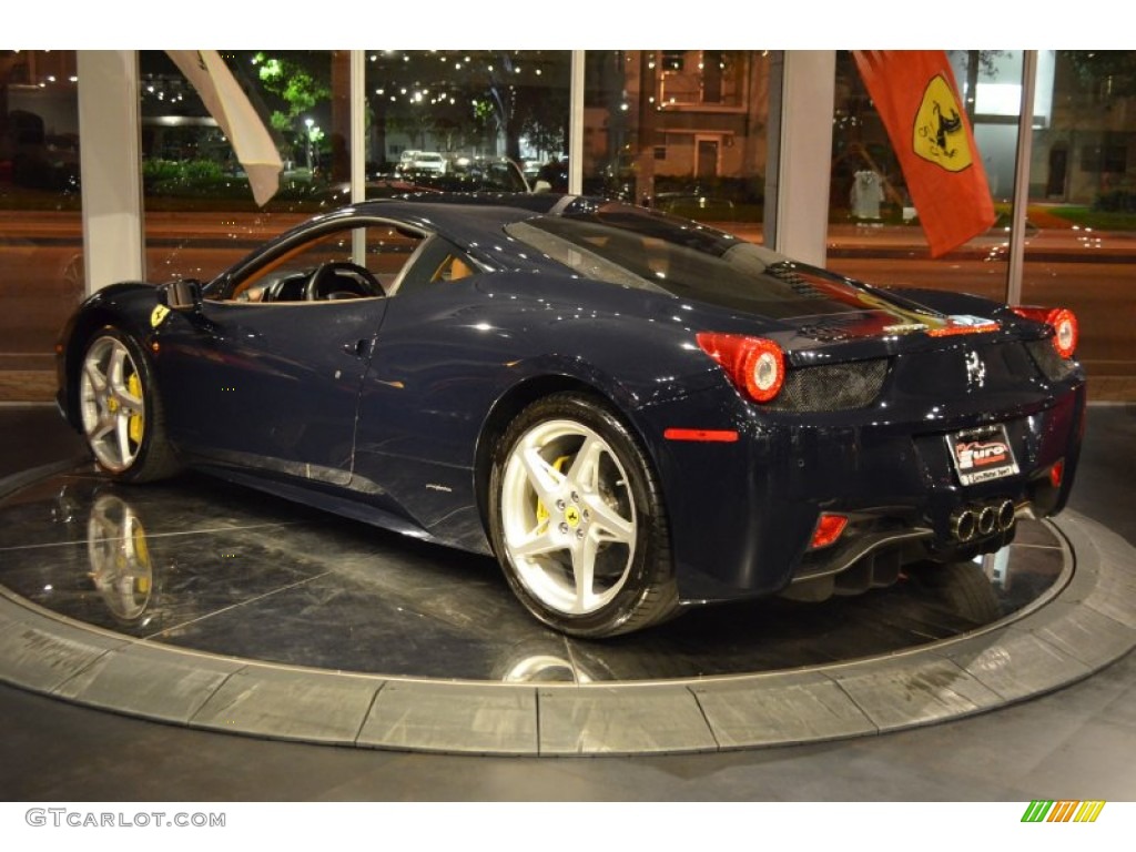 2010 458 Italia - Blue Scozia (Dark Blue) / Cuoio photo #20