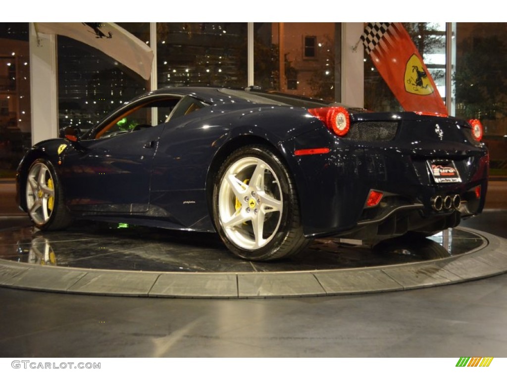 2010 458 Italia - Blue Scozia (Dark Blue) / Cuoio photo #21
