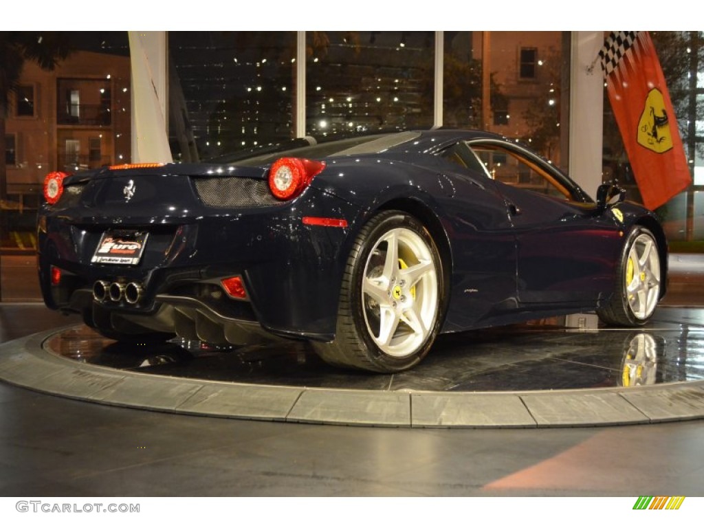 2010 458 Italia - Blue Scozia (Dark Blue) / Cuoio photo #27