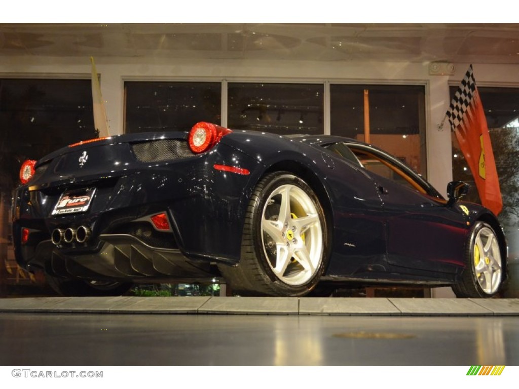 2010 458 Italia - Blue Scozia (Dark Blue) / Cuoio photo #28
