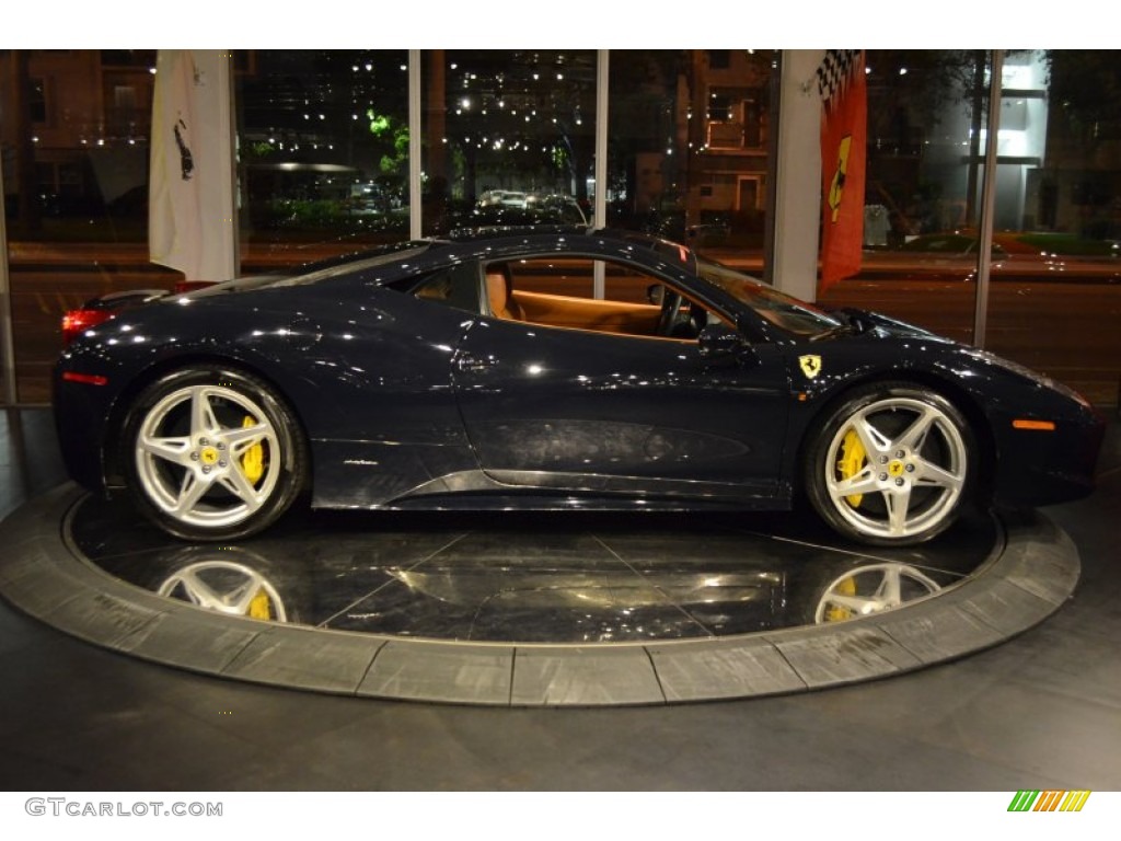 2010 458 Italia - Blue Scozia (Dark Blue) / Cuoio photo #30