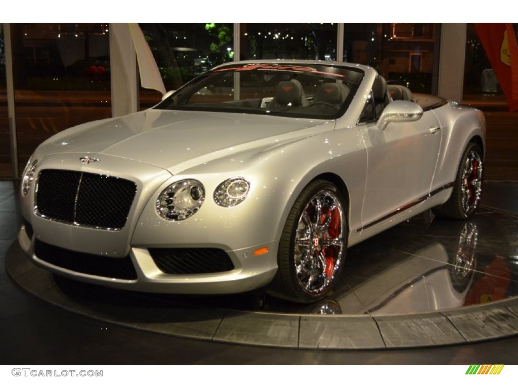 2013 Continental GTC V8  - Moonbeam Metallic / Beluga photo #1
