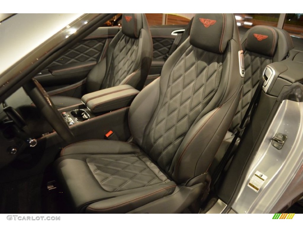 2013 Bentley Continental GTC V8 Standard Continental GTC V8 Model Front Seat Photo #93374900