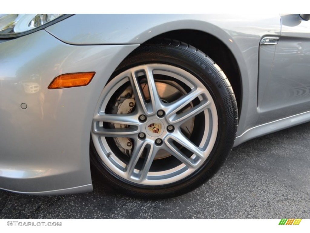 2010 Panamera 4S - GT Silver Metallic / Cognac/Cedar Natural Leather photo #13