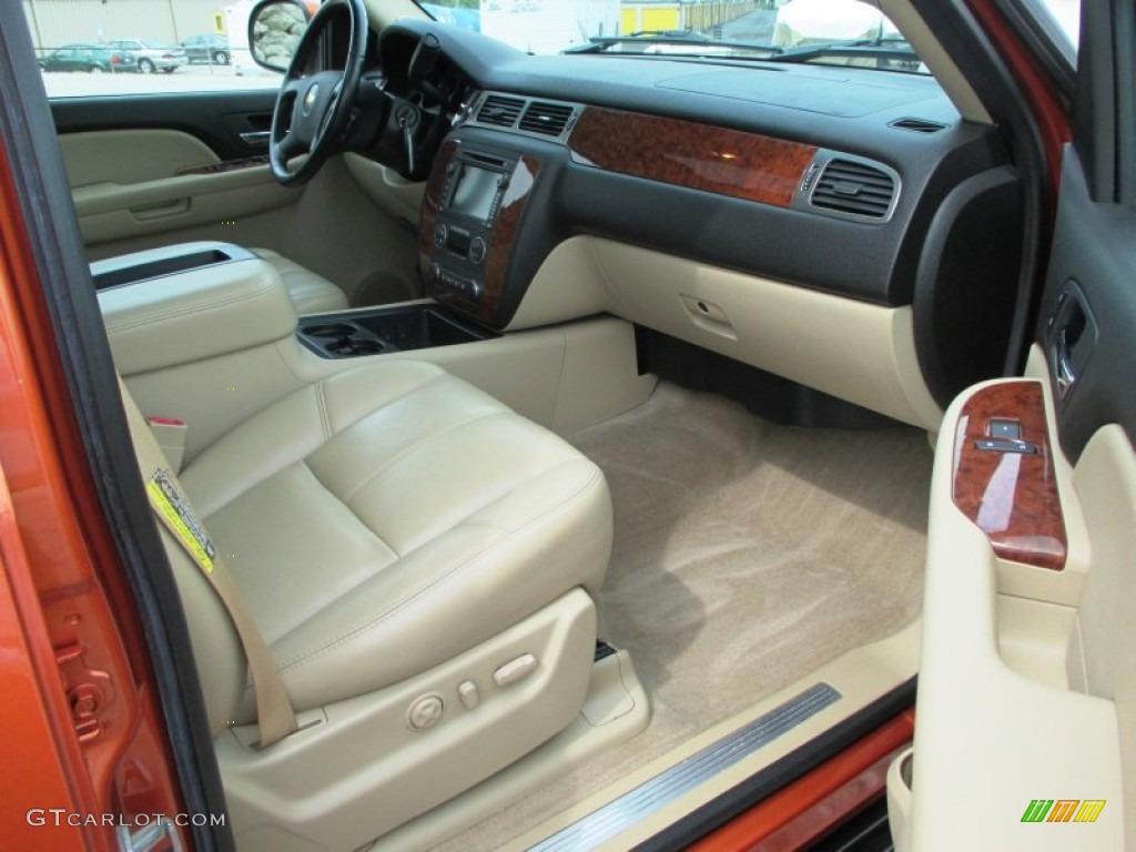 2007 Avalanche LTZ 4WD - Sunburst Orange Metallic / Ebony/Light Cashmere photo #32