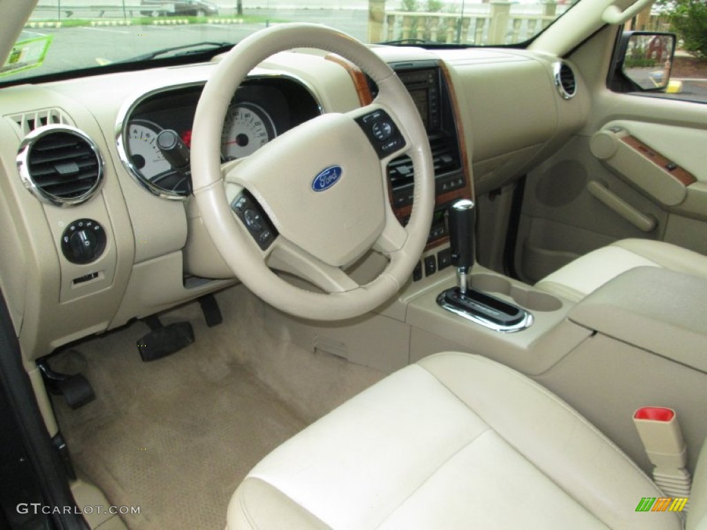 2007 Explorer Eddie Bauer 4x4 - Carbon Metallic / Camel photo #15