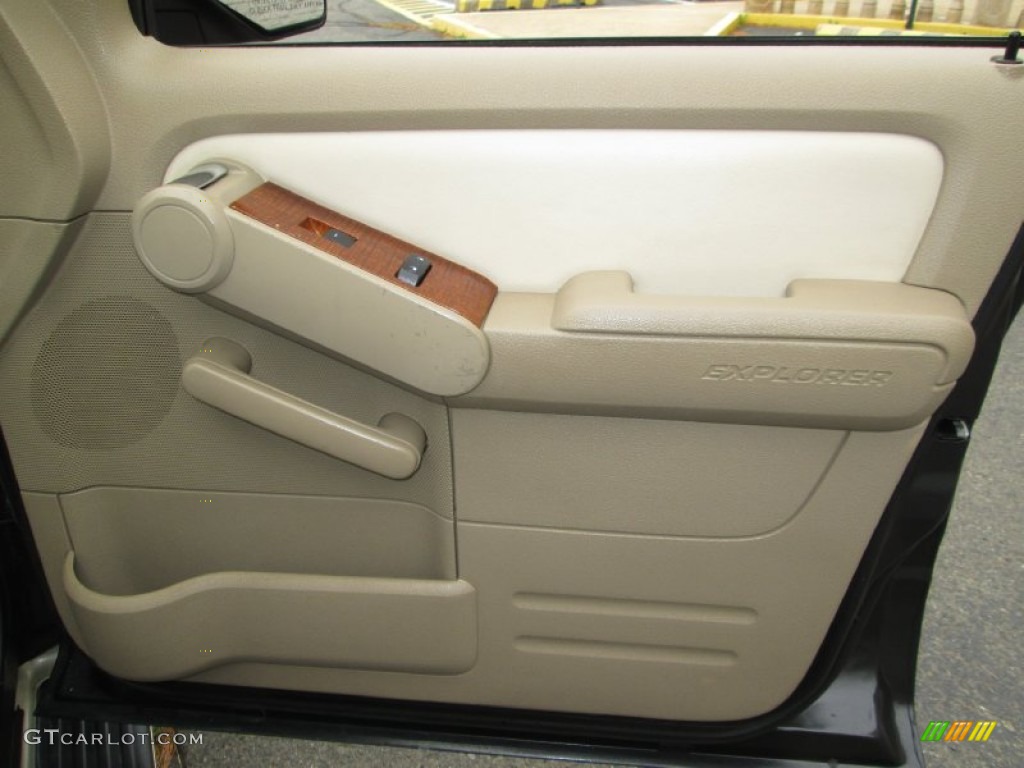 2007 Explorer Eddie Bauer 4x4 - Carbon Metallic / Camel photo #32