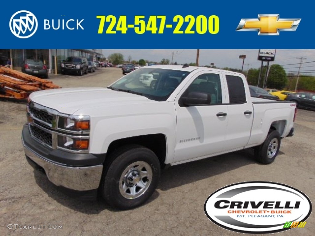 Summit White Chevrolet Silverado 1500