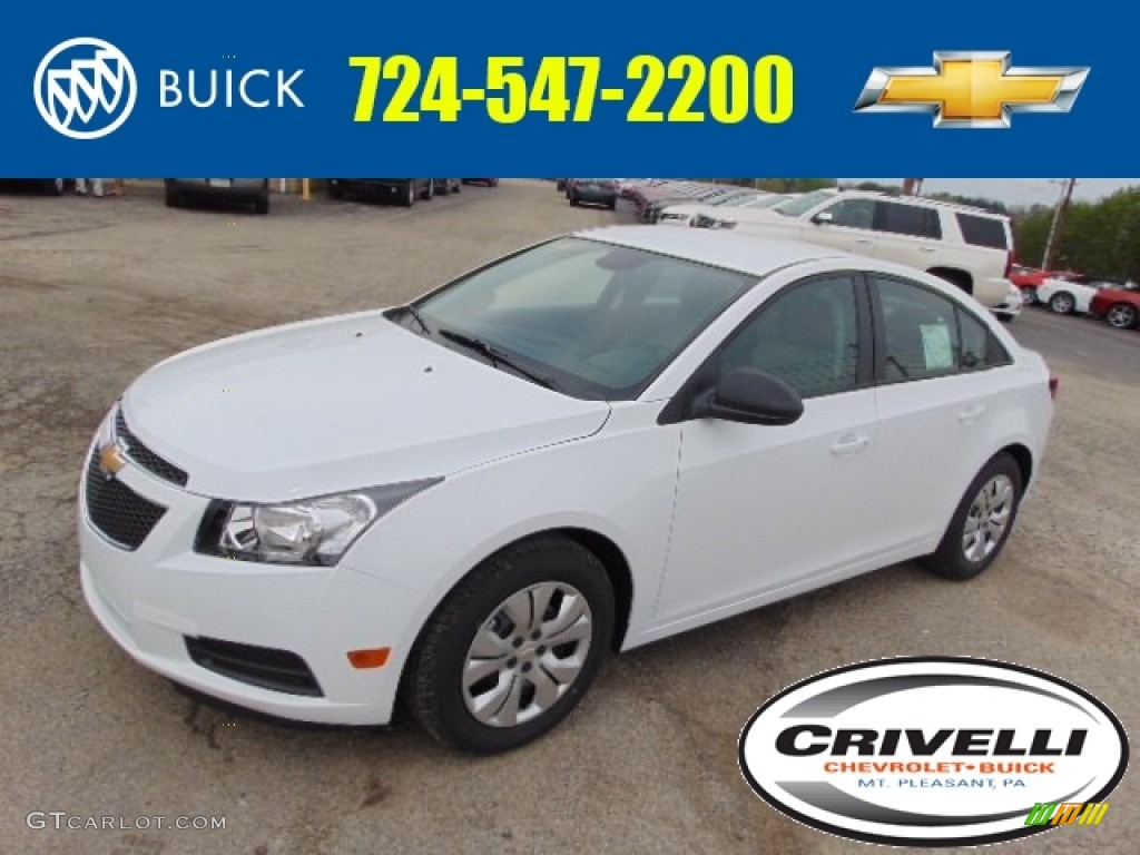 Summit White Chevrolet Cruze