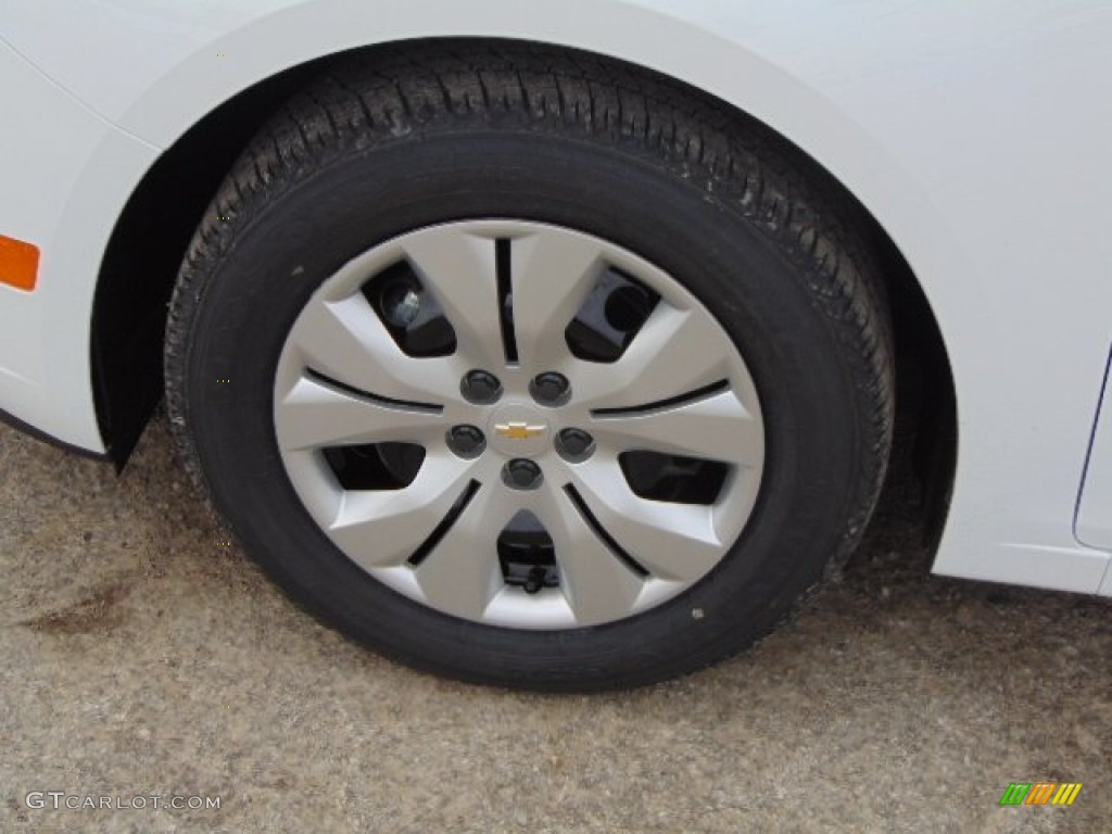 2014 Cruze LS - Summit White / Jet Black/Medium Titanium photo #3
