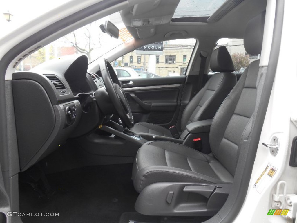 Anthracite Interior 2009 Volkswagen Jetta TDI Sedan Photo #93383937