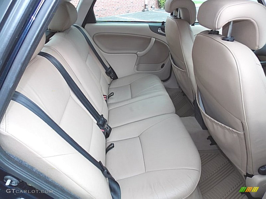 2002 9-3 SE Sedan - Midnight Blue Metallic / Sand Beige photo #16