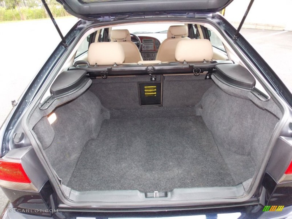 2002 9-3 SE Sedan - Midnight Blue Metallic / Sand Beige photo #17