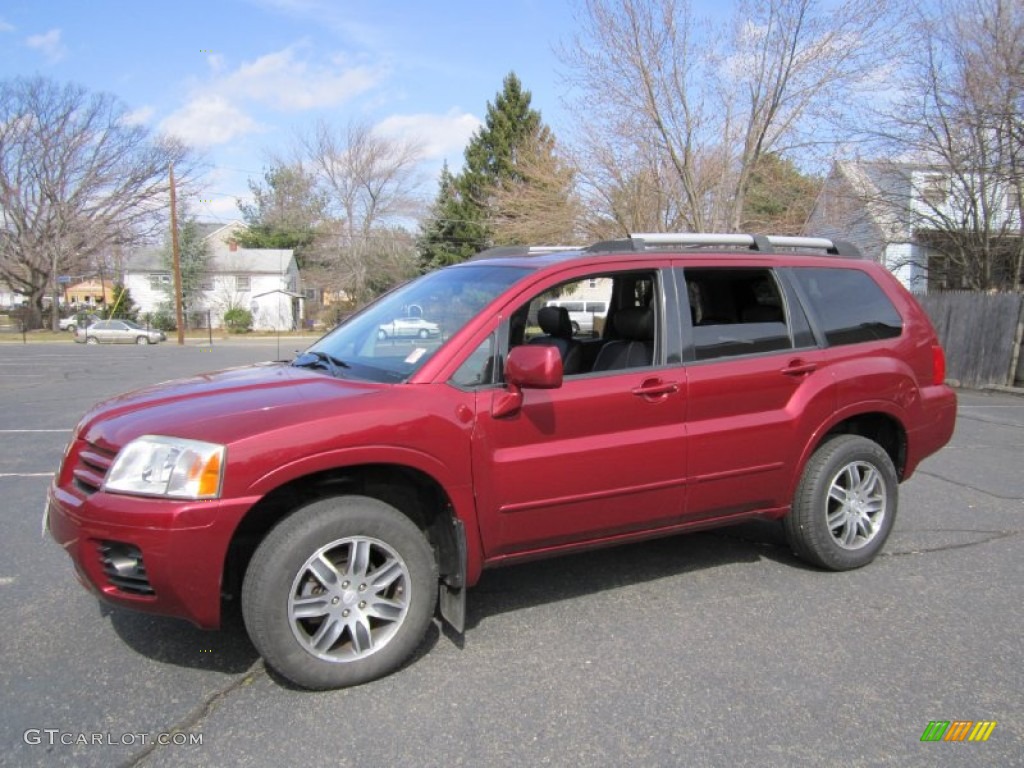Ultra Red Pearl 2004 Mitsubishi Endeavor Limited AWD Exterior Photo #93387850