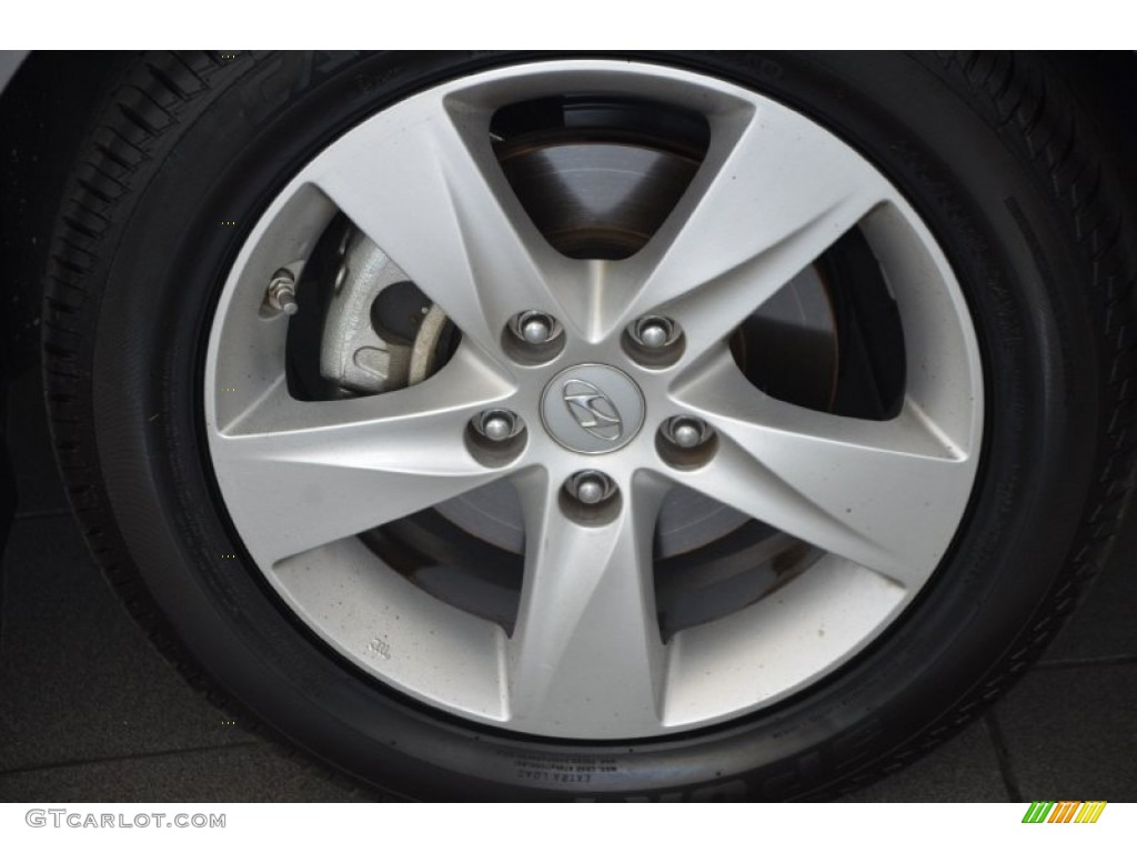 2011 Elantra GLS - Titanium Gray Metallic / Gray photo #3