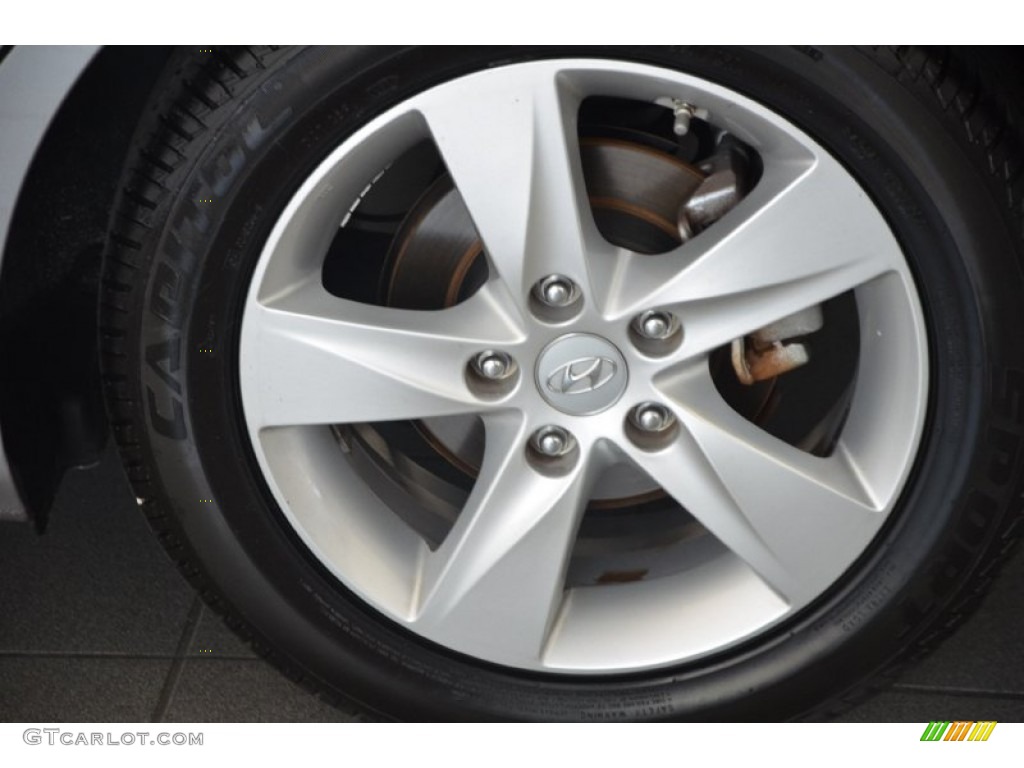 2011 Elantra GLS - Titanium Gray Metallic / Gray photo #8