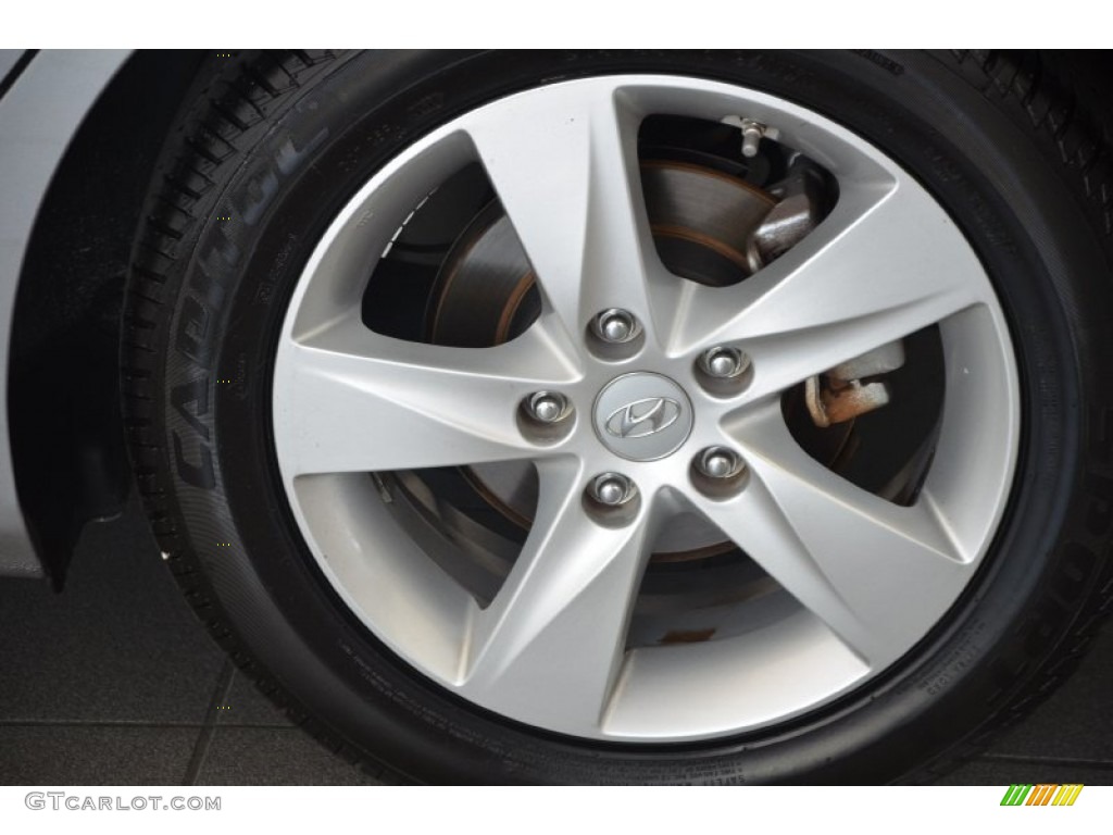 2011 Elantra GLS - Titanium Gray Metallic / Gray photo #9