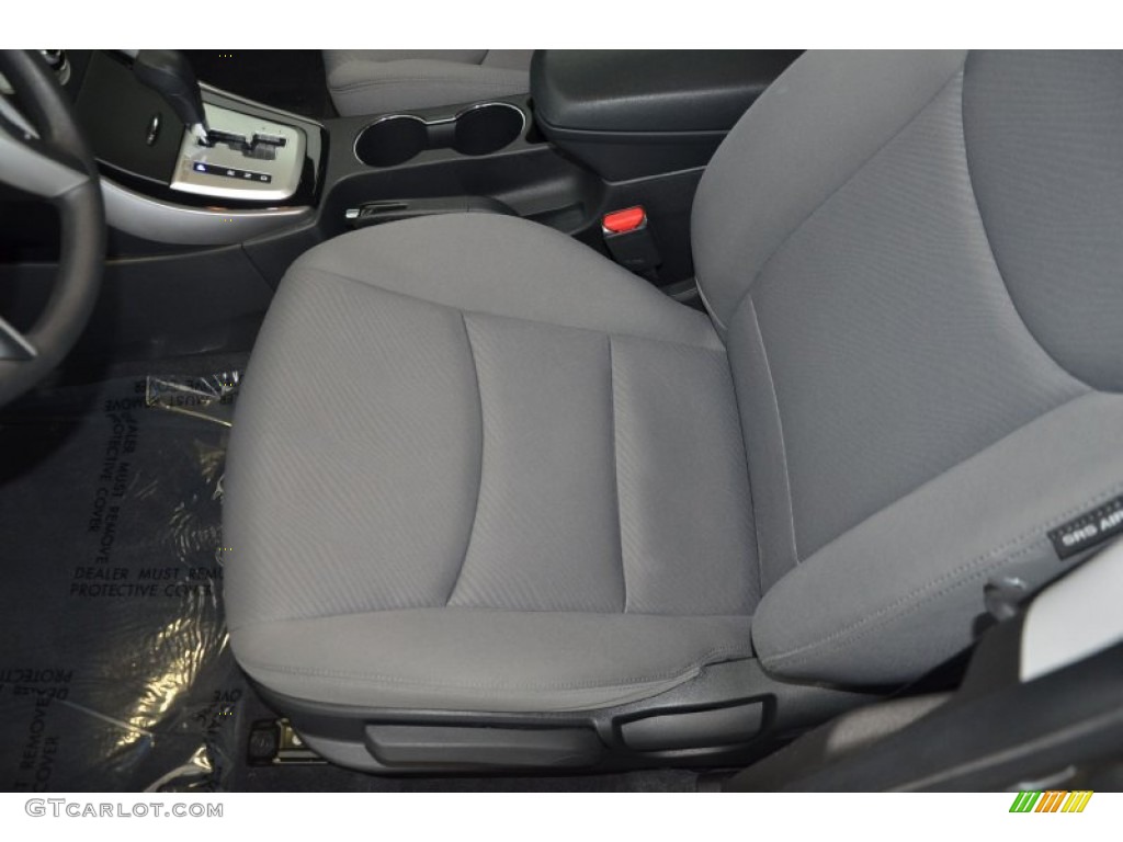 2011 Elantra GLS - Titanium Gray Metallic / Gray photo #13