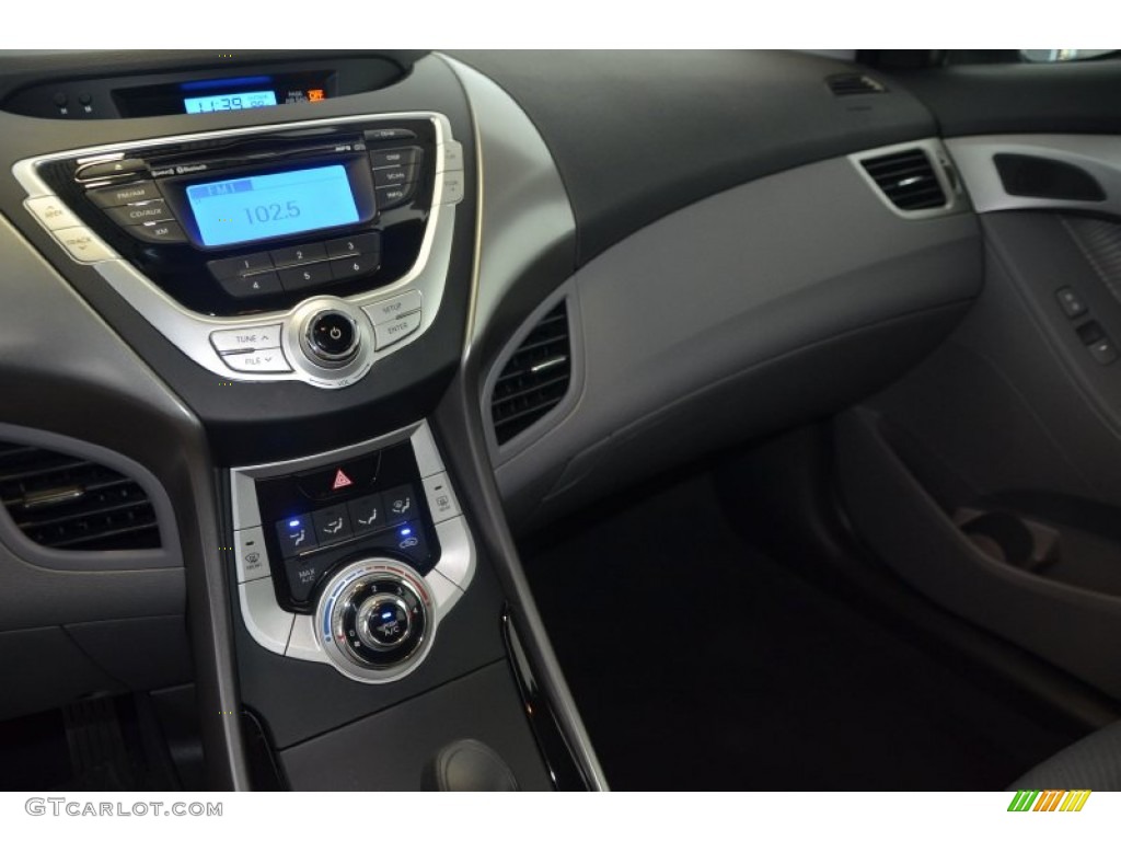 2011 Elantra GLS - Titanium Gray Metallic / Gray photo #14