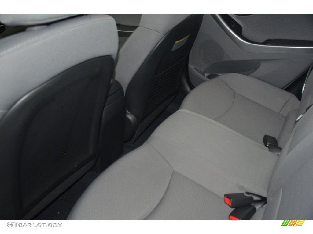 2011 Elantra GLS - Titanium Gray Metallic / Gray photo #19