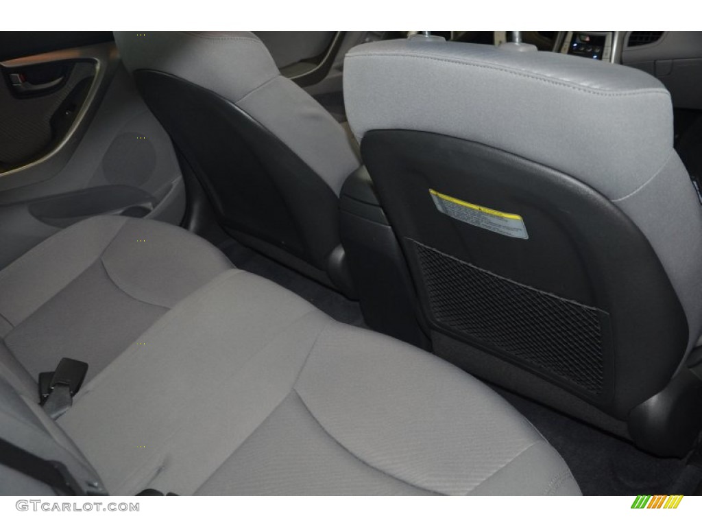 2011 Elantra GLS - Titanium Gray Metallic / Gray photo #25