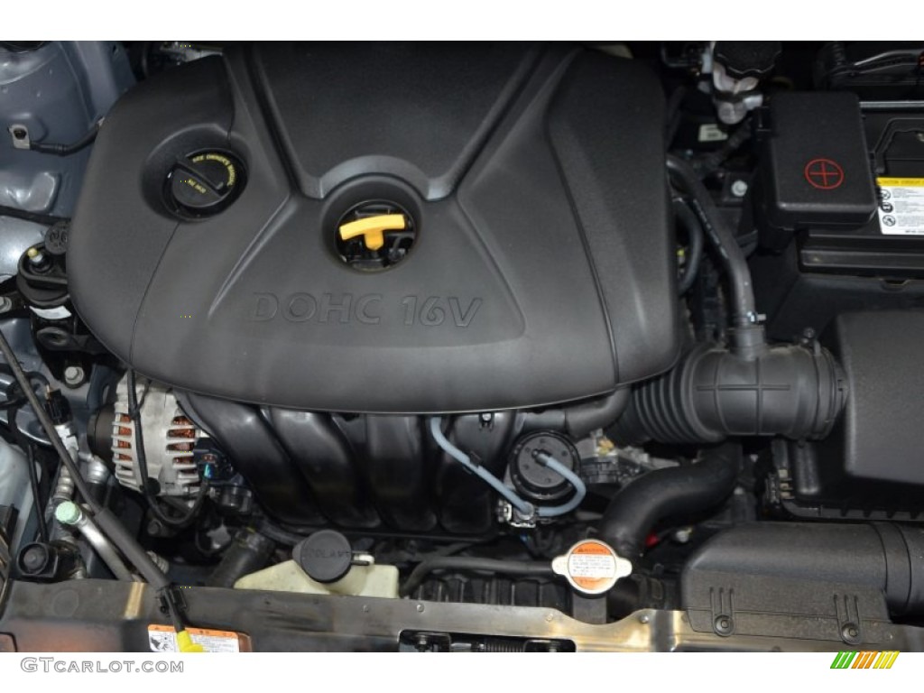 2011 Elantra GLS - Titanium Gray Metallic / Gray photo #29