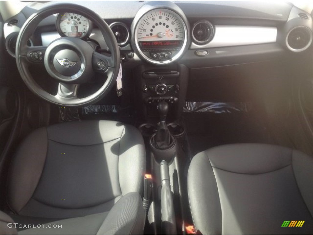 2011 Cooper Hardtop - Sparkling Silver Metallic / Carbon Black photo #10