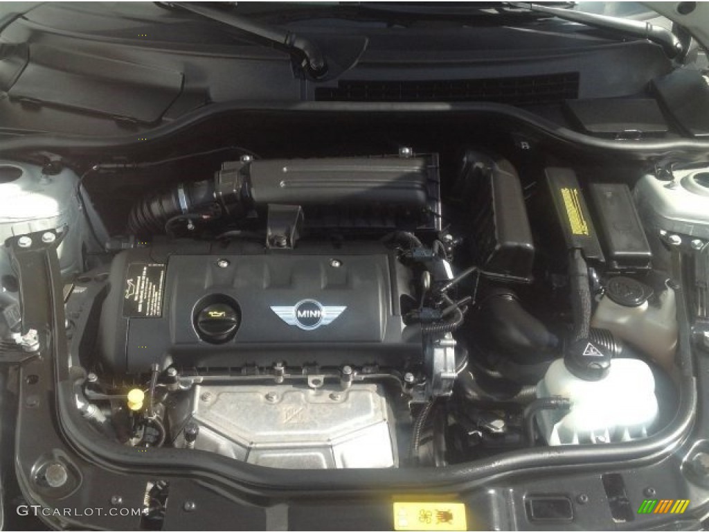 2011 Cooper Hardtop - Sparkling Silver Metallic / Carbon Black photo #19