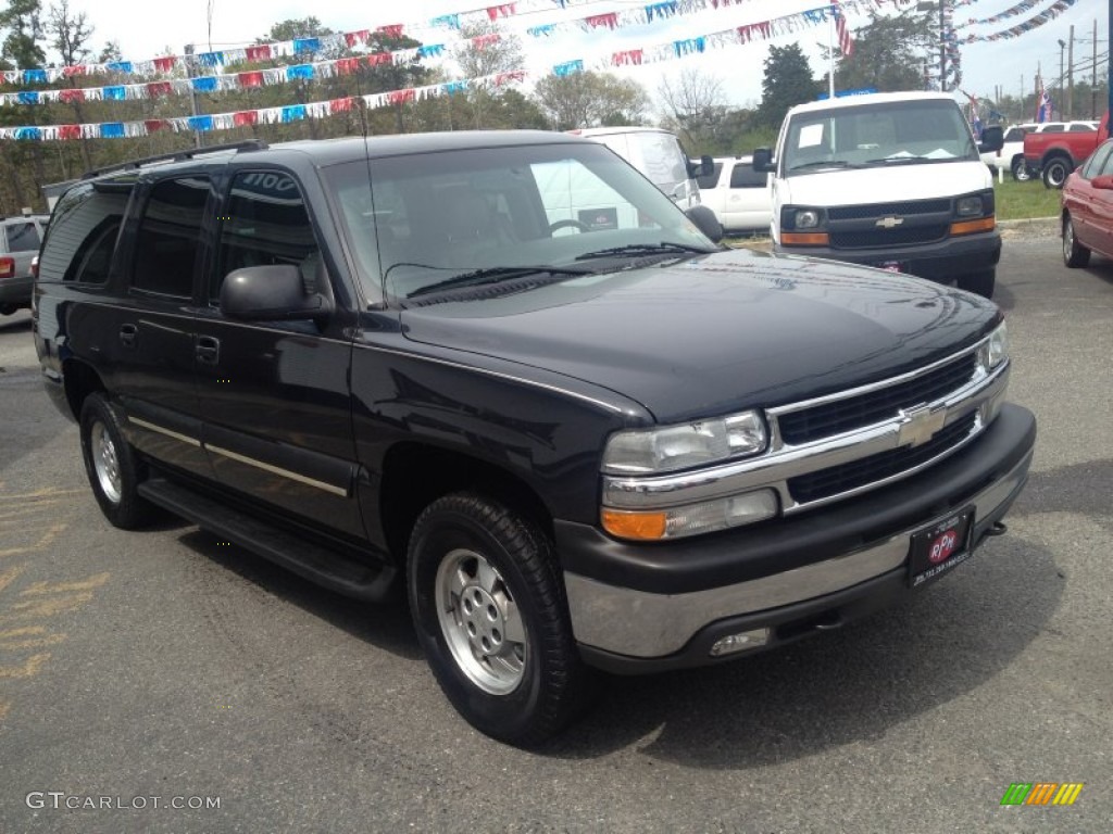 2003 Suburban 1500 LT 4x4 - Dark Gray Metallic / Gray/Dark Charcoal photo #5