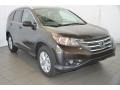 Kona Coffee Metallic 2014 Honda CR-V EX-L Exterior