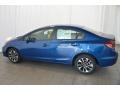 Dyno Blue Pearl - Civic EX Sedan Photo No. 7