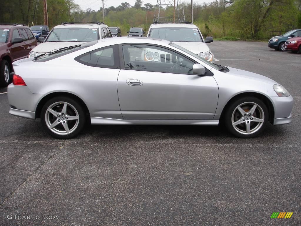2005 RSX Type S Sports Coupe - Satin Silver Metallic / Ebony photo #3