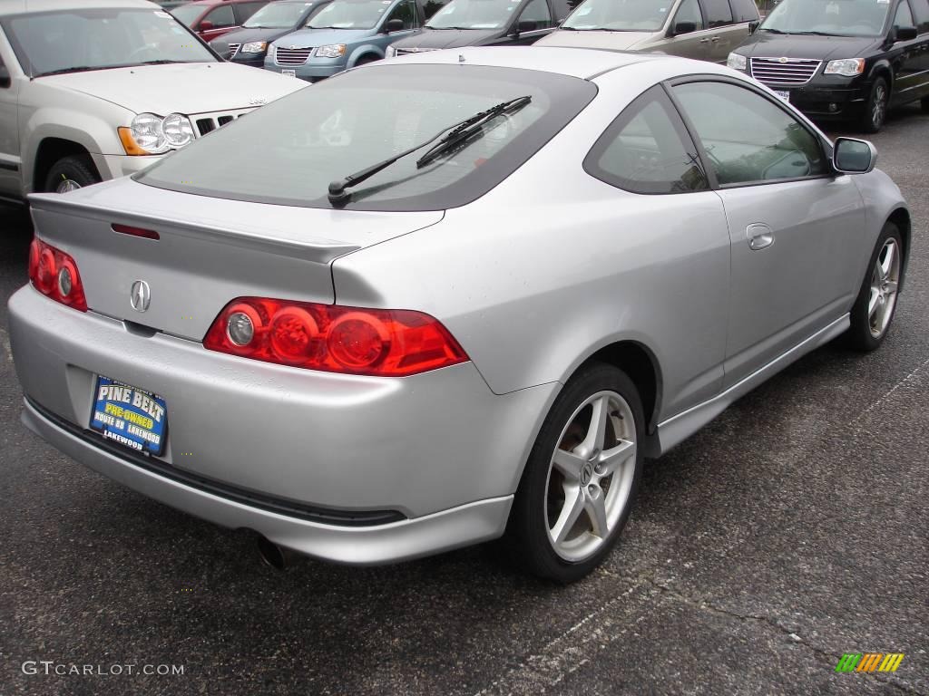 2005 RSX Type S Sports Coupe - Satin Silver Metallic / Ebony photo #4