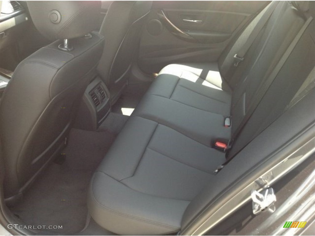 2014 3 Series 320i Sedan - Mineral Grey Metallic / Black photo #5