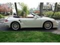 Cream White 2010 Porsche 911 Turbo Cabriolet Exterior