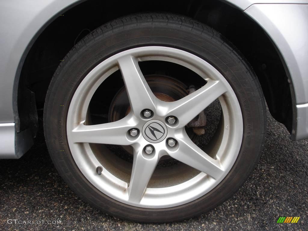 2005 RSX Type S Sports Coupe - Satin Silver Metallic / Ebony photo #6