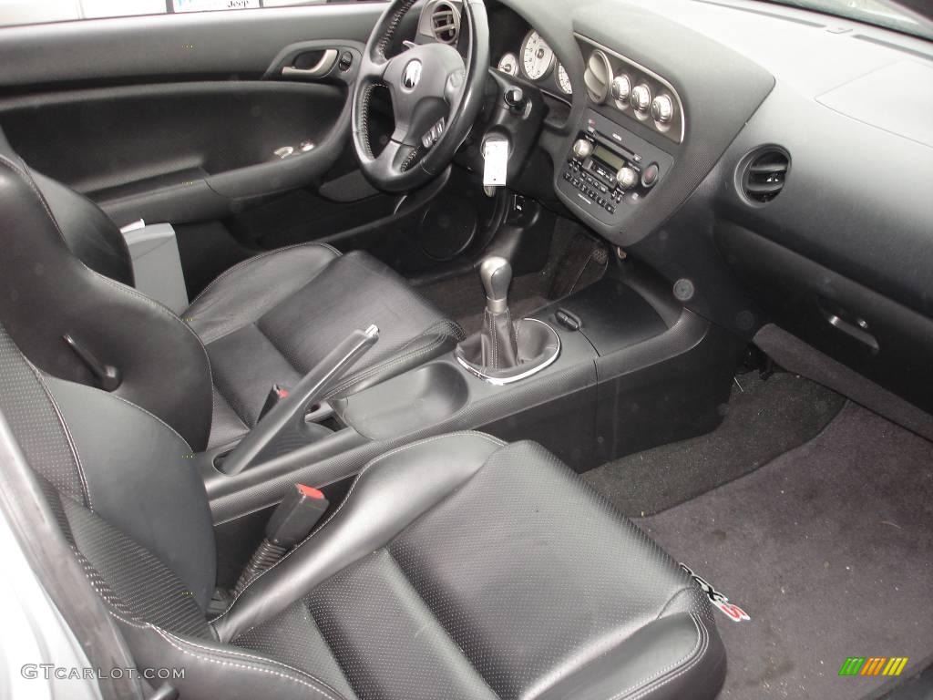 2005 RSX Type S Sports Coupe - Satin Silver Metallic / Ebony photo #10