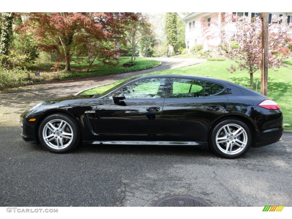 Black 2011 Porsche Panamera 4 Exterior Photo #93393214