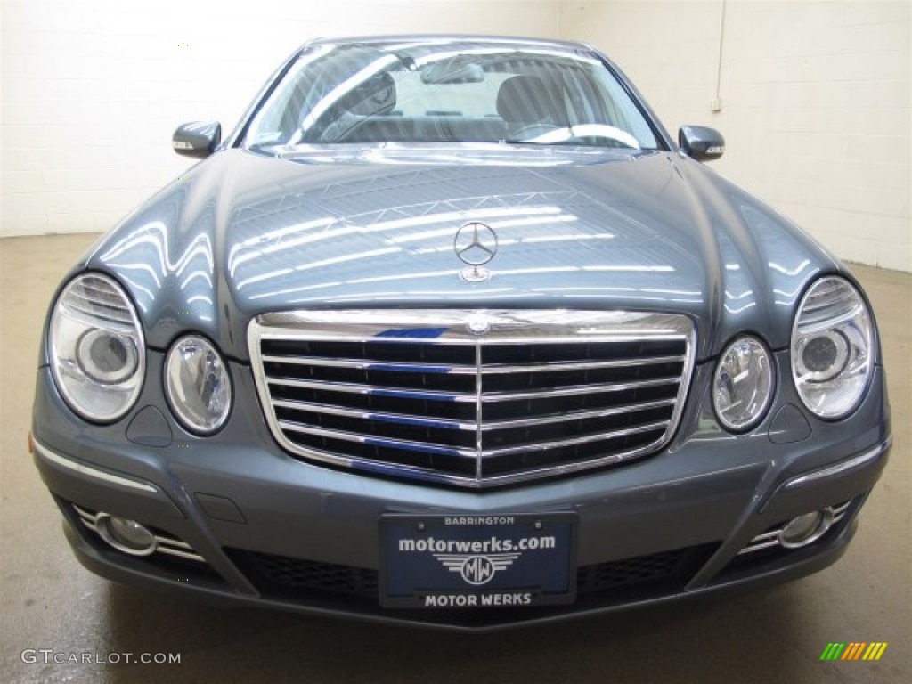 2008 E 350 4Matic Sedan - Flint Grey Metallic / Ash photo #3
