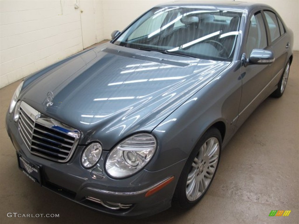 2008 E 350 4Matic Sedan - Flint Grey Metallic / Ash photo #4