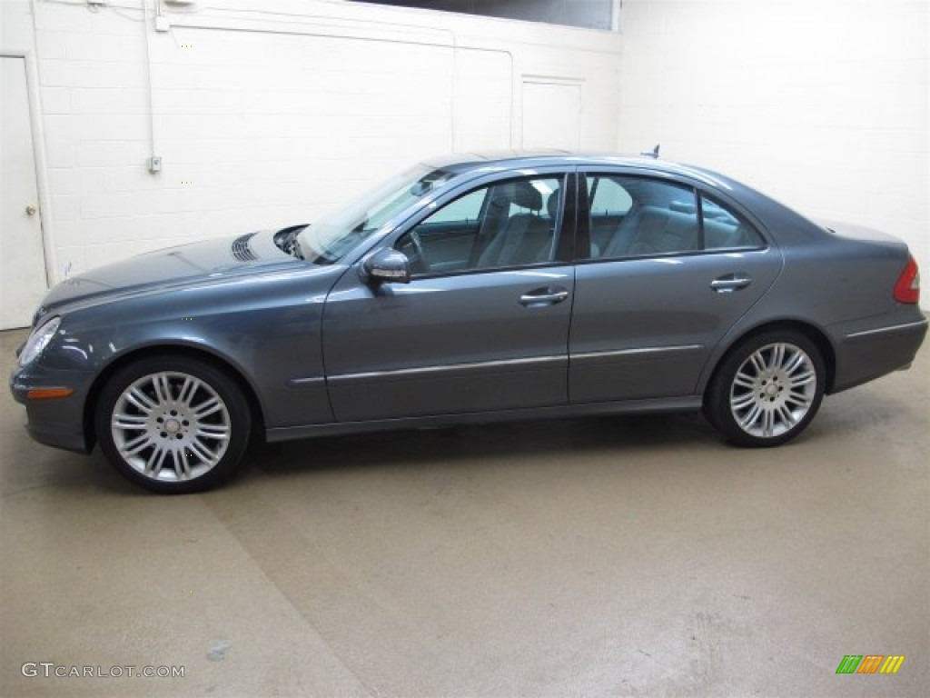 2008 E 350 4Matic Sedan - Flint Grey Metallic / Ash photo #5