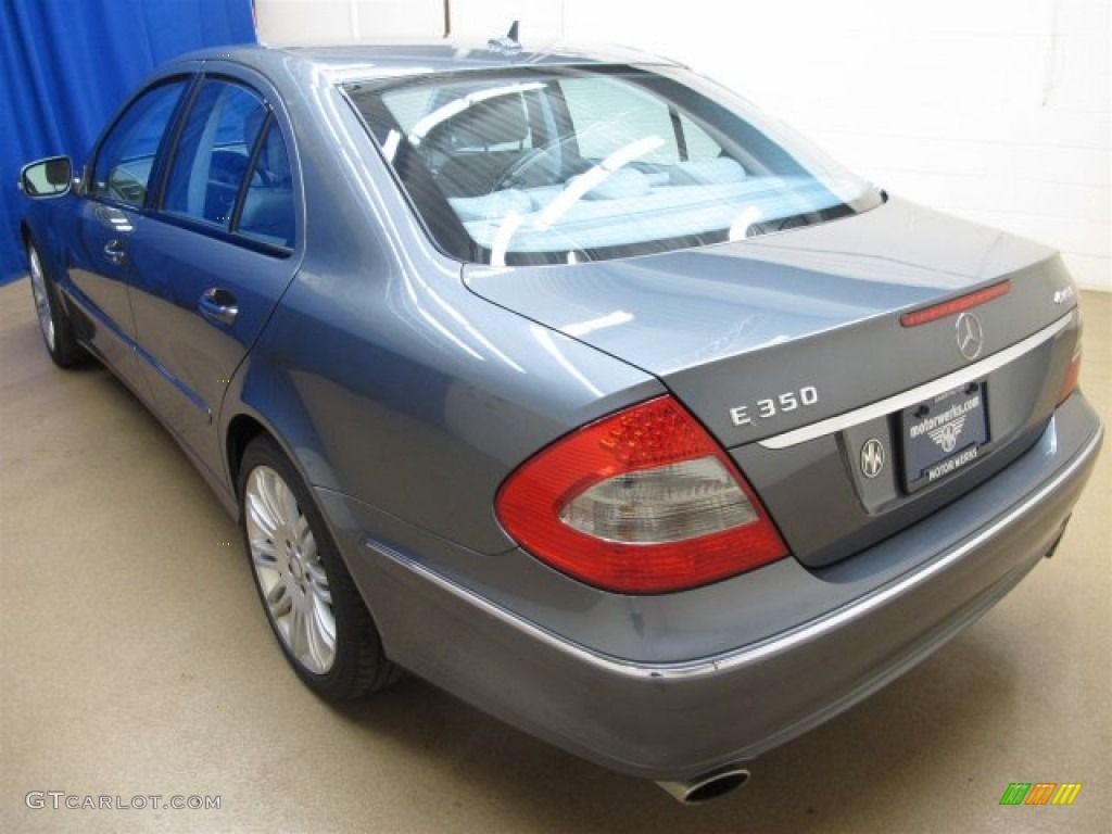 2008 E 350 4Matic Sedan - Flint Grey Metallic / Ash photo #6