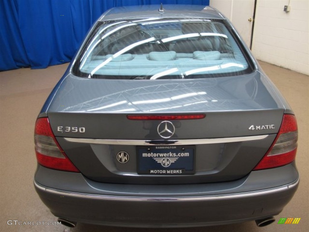 2008 E 350 4Matic Sedan - Flint Grey Metallic / Ash photo #7