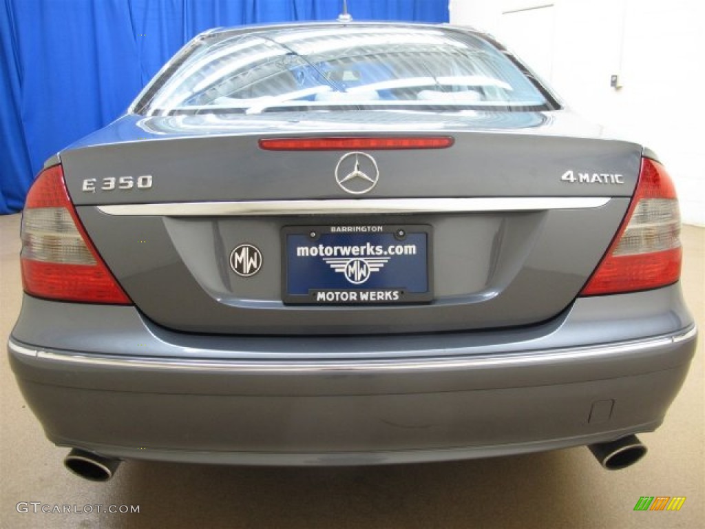 2008 E 350 4Matic Sedan - Flint Grey Metallic / Ash photo #8