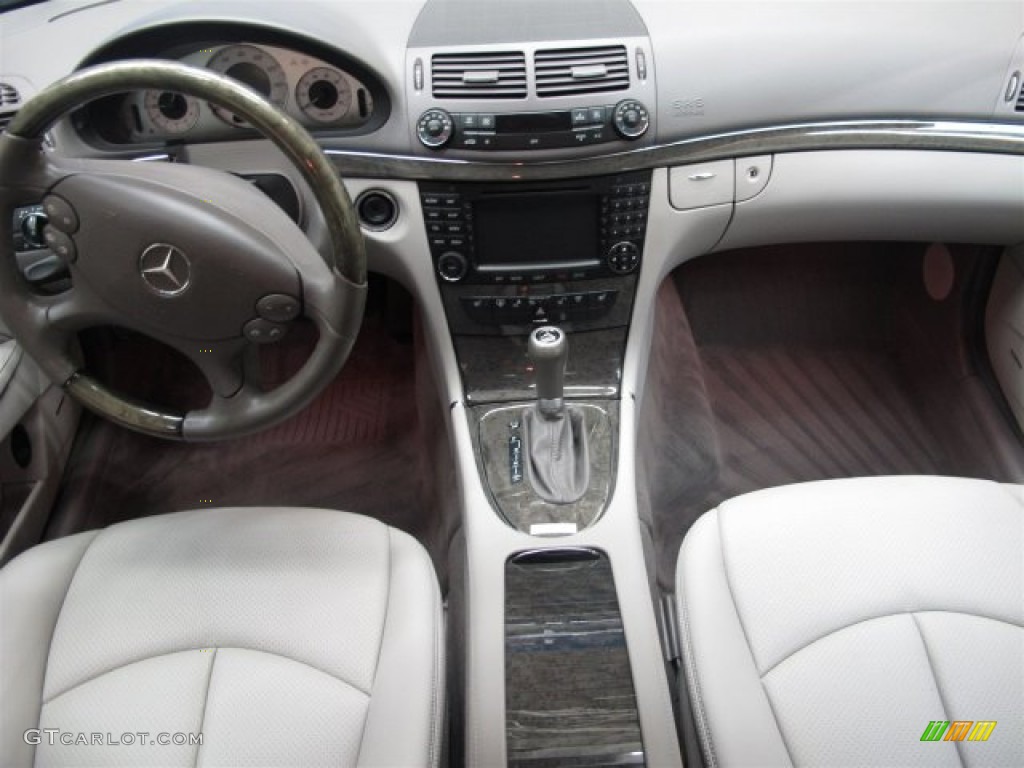 2008 E 350 4Matic Sedan - Flint Grey Metallic / Ash photo #26